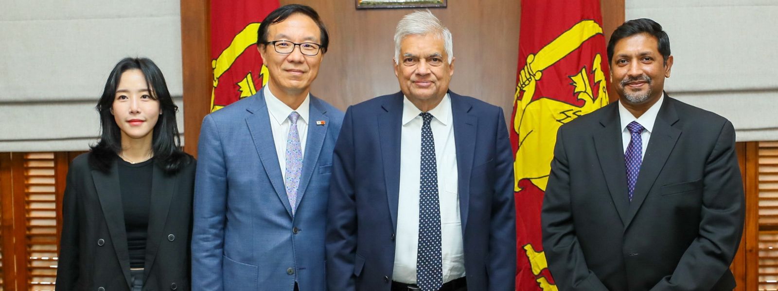 Outgoing South Korean Ambassador meets President